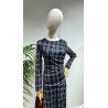 Vestido Cuadros Azul | Vestido Cuadros | Vestido Mujer