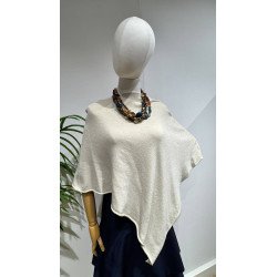 Poncho Beige | Poncho | Poncho Mujer