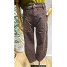 Pantalón wide leg Marrón | Pantalón Vaquero Marrón | Pantalón Vaquero Mujer