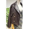 Chaqueta Marrón | Chaqueta Polipiel | Chaqueta Mujer