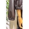 Chaqueta Marrón | Chaqueta Polipiel | Chaqueta Mujer