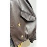 Chaqueta Marrón | Chaqueta Polipiel | Chaqueta Mujer