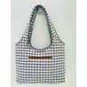 Bolso Irene Gingham Gris | Bolso Gris | Bolso Gris