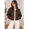 Chaqueta Lunares Marrón | Chaqueta Lunares | Chaqueta Mujer