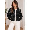 Chaqueta Lunares Negra | Chaqueta Lunares | Chaqueta Mujer