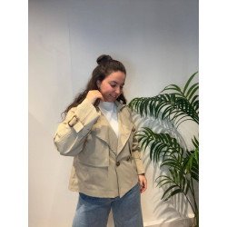 Gabardina Beige | Gabardina Mujer