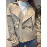 Gabardina Beige | Gabardina Mujer