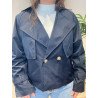 Gabardina Azul Marino | Gabardina Mujer