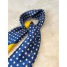 Pañuelo Azul Lunares | Pañuelo Mujer