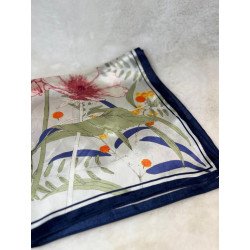 Pañuelo Floral Azul | Pañuelo Mujer