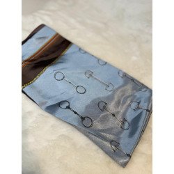 Pañuelo Celeste Estribos | Pañuelo Mujer