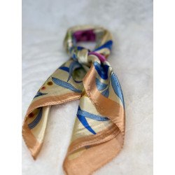 Pañuelo Floral Oro Viejo | Pañuelo Mujer