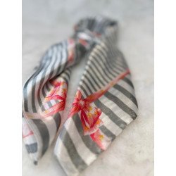 Pañuelo Lazo Gris | Pañuelo Mujer