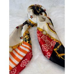 Pañuelo Caballos Rojo | Pañuelo Mujer