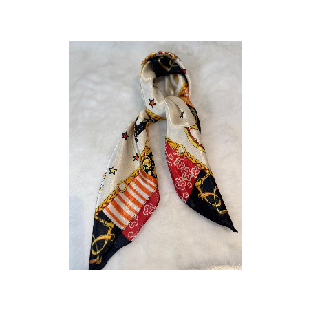 Pañuelo Caballos Rojo | Pañuelo Mujer