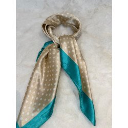 Pañuelo Lunares Beige | Pañuelo Mujer