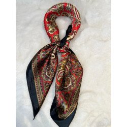 Pañuelo Estampado Rojo | Pañuelo Mujer