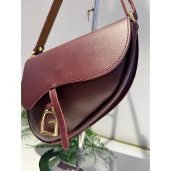 Bolso Piel Burdeos | Bolso Piel | Bolso Dorado