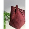 Bolso Bucket Burdeos | Bolso Burdeos