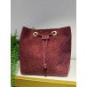 Bolso Bucket Burdeos | Bolso Burdeos