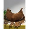 Bolso Flecos Marrón | Bolso Marrón