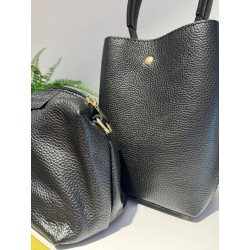 Bolso Piel Negro | Bolso Negro | Bolso Piel