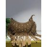 Bolso Flecos Tachas | Bolso Camel
