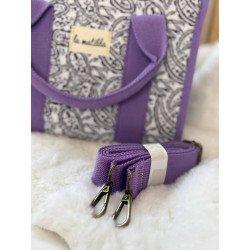 Bolso Cachemir Violeta | Bolso La Matilda | Bolso Mujer