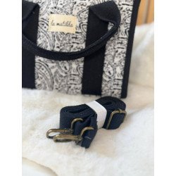 Bolso Cachemir Negro | Bolso La Matilda | Bolso Mujer