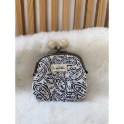 Monedero Bolas Negro | Monedero La Matilda | Monedero Mujer