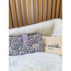 Cartera Cachemir Lila | Cartera La Matilda | Cartera Mujer