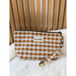 Neceser Pequeño Vichy Amarillo | Neceser La Matilda | Neceser Mujer