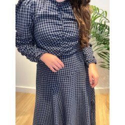 Conjunto Falda Azul | Conjunto Dos Piezas | Conjunto Mujer