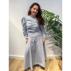 Conjunto Falda Celeste | Conjunto Dos Piezas | Conjunto Mujer