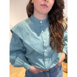 Camisa Martina Verde | Camisa Verde Menta | Camisa Mujer