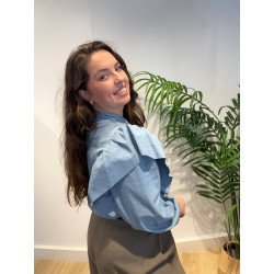 Blusa Sena Azul | Blusa Azul | Blusa Mujer