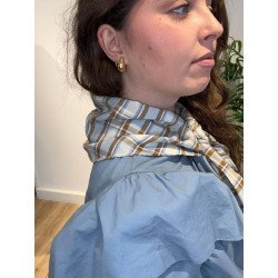 Pañuelo Pico Cuadros | Pañuelo Cuadros | Pañuelo Mujer