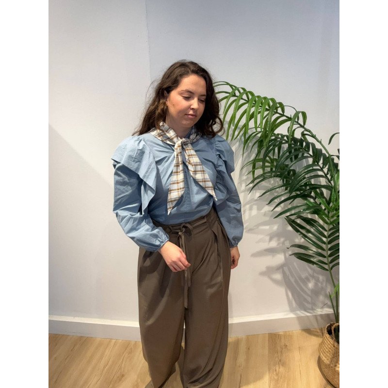 Pañuelo Pico Cuadros | Pañuelo Cuadros | Pañuelo Mujer