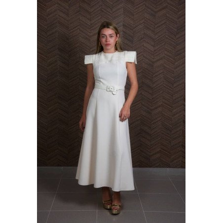 Vestido Barbie | Vestido Beige | Vestido Cayro