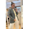 Blazer Gris | Blazer Básica | Chaqueta Mujer