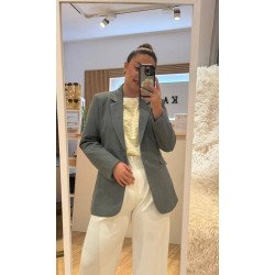Blazer Gris | Blazer Básica | Chaqueta Mujer