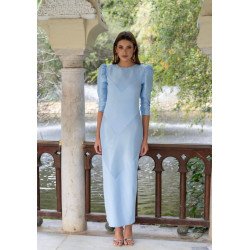 Vestido Lya Celeste | Vestido Celeste | Vestido Evento