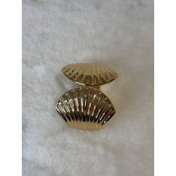 Brazalete Concha | Brazalete Dorado | Brazalete Acero Inoxidable