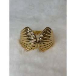 Brazalete Concha | Brazalete Dorado | Brazalete Acero Inoxidable