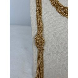 Collar Nudo Dorado | Collar Acero  Inoxidable | Collar Dorado