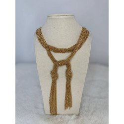 Collar Nudo Dorado | Collar Acero  Inoxidable | Collar Dorado