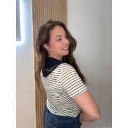 Camiseta Marinera Piquillo | Camiseta Manga Corta | Camiseta Mujer