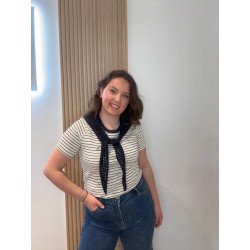 Camiseta Marinera Piquillo | Camiseta Manga Corta | Camiseta Mujer