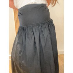 Falda Asimétrica Negra | Falda Negra | Falda Mujer