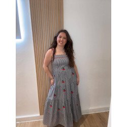Vestido Cereza | Vestido Vichy | Vestido Mujer